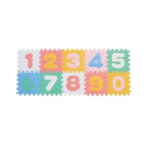 PUZZLE 9 PIEZAS FOAM 30X30 NUMEROS CON BOLSA