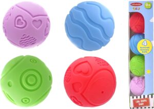 SET DE BOLAS TEXTURAS INFANTILES