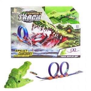 PISTA LANZADERA CON COCODRILO