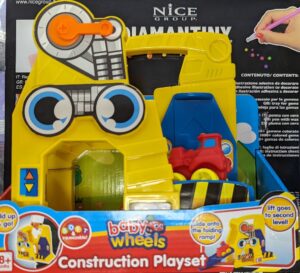 PLAYSET INFANTIL CONSTRUCCION CON VEHICULO