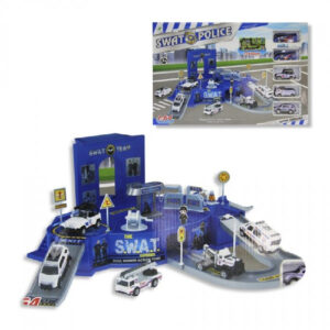 PARKING COMISARIA POLICIA CON VEHICULOS