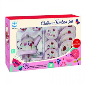 SET DE TE ROSA 15 PIEZAS