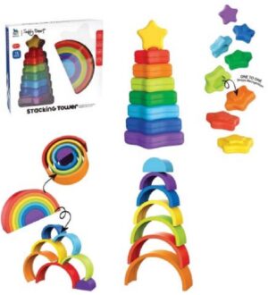 SET PIRÁMIDES ESTRELLA Y ARCOIRIS