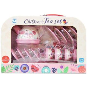 JUEGO TE FLORES 15PZ EN MALETIN