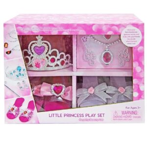 CAJA 2 ZAPATOS + CORONA + BISUTERIA