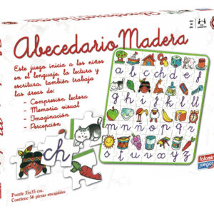 ABECEDARIO PUZZLE MADERA EDUCATIVO
