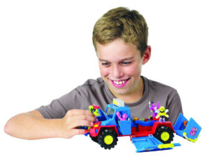 MUTANT MANIA - SET CON CAMIÓN Y FIGURA