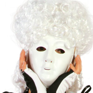 MASCARA BLANCA PARA PINTAR