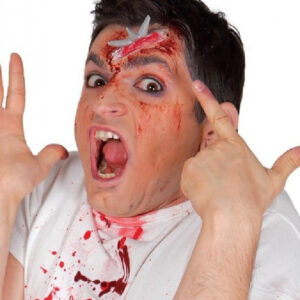 CICATRIZ ESTRELLA NINJA CON ADHESIVO