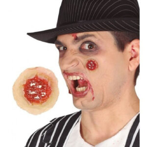 CICATRIZ DISPARO LATEX CON ADHESIVO