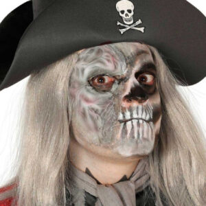 CICATRIZ MEDIA CARA GRIS CON CINTA ADHESIVA