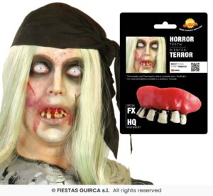 DIENTES ZOMBIE CON TERMOPLASTICA