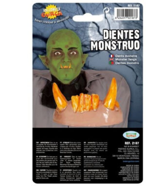 DIENTES MONSTRUO ORCO COLMILLOS PVC