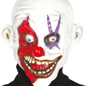 CARETA PAYASO SONRIENTE  EN LATEX