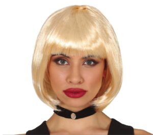 PELUCA MEDIA MELENA RUBIA BOB