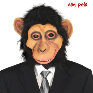 CARETA CHIMPANCE CON PELO MONO