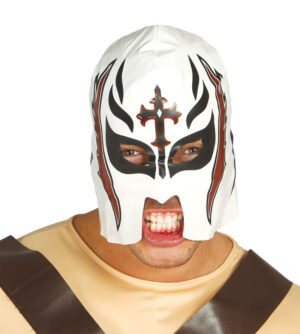 MASCARA LUCHA BLANCA
