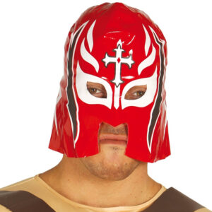 MASCARA LUCHA ROJA