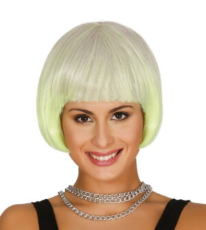 PELUCA MELENA AMARILLA EXTRA(ENVASE CAJA)