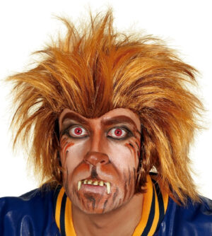 PELUCA HOMBRE LOBO CASTAÑA