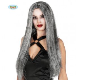 PELUCA MELENA GRIS