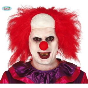 PELUCA ROJA CALVA PAYASO IT PENNY WISE