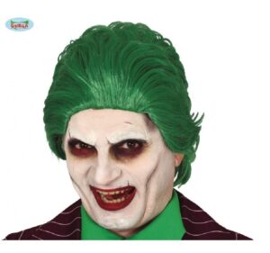 PELUCA BUFON JOKER VERDE
