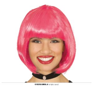 PELUCA MEDIA MELENA ROSA BOB