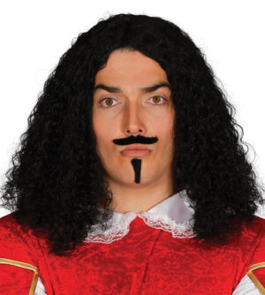PELUCA EPOCA CON BIGOTE Y PERILLA