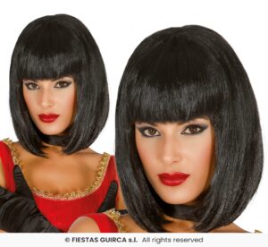 PELUCA MELENA NEGRA BOB