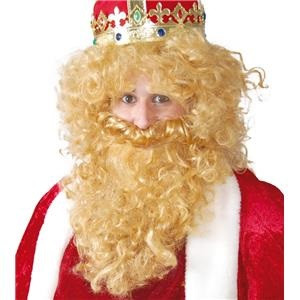 PELUCA Y BARBA REY RUBIO