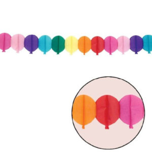 GUIRNALDA FANTASIA GLOBOS 21CM X3M