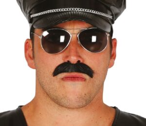 BIGOTE ADHESIVO NEGRO