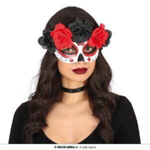 ANTIFAZ CATRINA CON FLORES