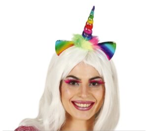 DIADEMA UNICORNIO MULTICOLOR