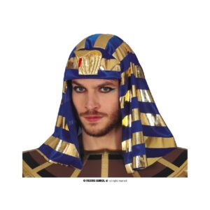 TOCADO FARAON ORO/AZUL