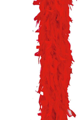 BOA PLUMA ROJA     1,80 MTS.(40 GRAMOS)