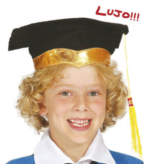 BIRRETE GRADUADO INFANTIL LUJO
