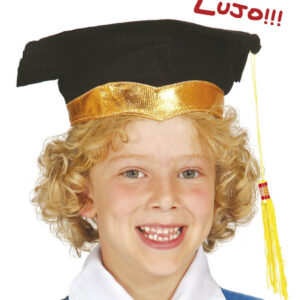 BIRRETE GRADUADO INFANTIL LUJO