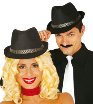 SOMBRERO MASCOTA NEGRO