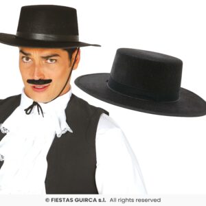 SOMBRERO CORDOBES NEGRO
