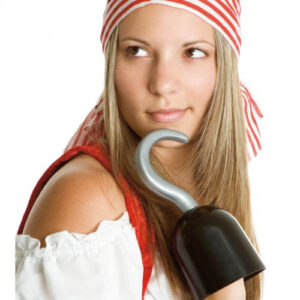 GARFIO PIRATA 20 CMS.