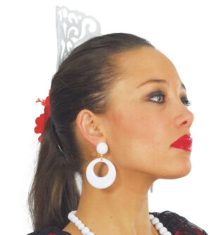 PEINETA ANDALUZA BLANCA