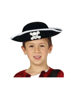 SOMBRERO FIELTRO PIRATA INFANTIL
