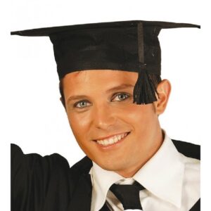 SOMBRERO GRADUADO BIRRETE TELA