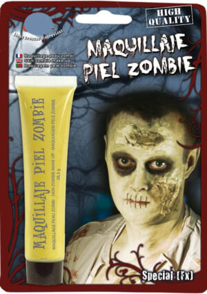 MAQUILLAJE PIEL ZOMBIE