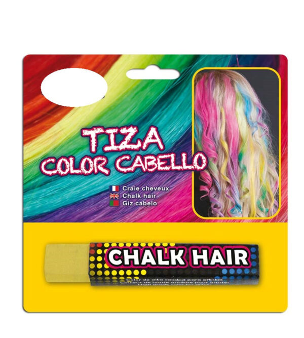 TIZA CABELLO AMARILLO