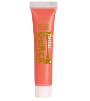 MAQUILLAJE EN TUBO DE CREMA ROJO NEON - 10 ML