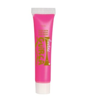 MAQUILLAJE EN TUBO DE CREMA ROSA NEON - 10 ML