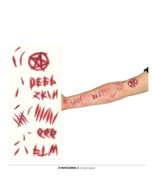 TATUAJE CICATRICES DEMONIO